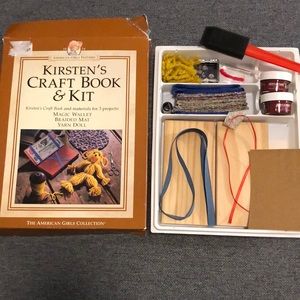 American Girl Kirstin Craft Book Kit